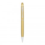 Kugelschreiber mit Touchpen und Etui Farbe gold zweite Ansicht