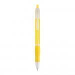 Günstige Kugelschreiber bedrucken Farbe gelb zweite Ansicht