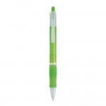 Günstige Kugelschreiber bedrucken Farbe hellgrün zweite Ansicht