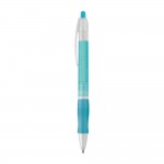 Günstige Kugelschreiber bedrucken Farbe hellblau