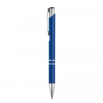 Kugelschreiber aus Aluminium mit Gravur Farbe köngisblau