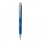Kugelschreiber mit Metallic-Oberfläche Farbe köngisblau zweite Ansicht