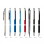 Kugelschreiber mit Metallic-Oberfläche Ansicht in vielen Farben