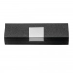 Elegantes Schreib-Set aus Rollerball und Kugelschreiber Farbe schwarz zweite Ansicht der Schachtel