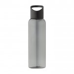RPET-Flasche für kaltes Wasser mit Silikondeckel , 500 ml farbe schwarz erste Ansicht