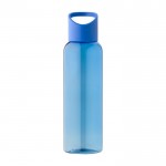 RPET-Flasche für kaltes Wasser mit Silikondeckel , 500 ml farbe blau zweite Ansicht