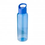 RPET-Flasche für kaltes Wasser mit Silikondeckel , 500 ml farbe blau vierte Ansicht