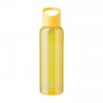RPET-Flasche für kaltes Wasser mit Silikondeckel , 500 ml farbe gelb erste Ansicht