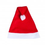 Mütze mit Weihnachtsmann farbig Farbe rot erste Ansicht