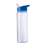 Sportflasche aus recyceltem Kunststoff, 750 ml farbe blau erste Ansicht