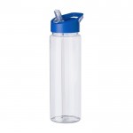 Sportflasche aus recyceltem Kunststoff, 750 ml farbe blau zweite Ansicht
