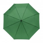 Automatischer 8-Panel-Regenschirm aus 190T-Pongee Ø96 farbe grün erste Ansicht
