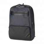 Antidiebstahl-Rucksack aus Kunststoff für Laptop 15” farbe schwarz sechste Ansicht