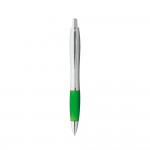 Kugelschreiber individuell bedrucken Farbe hellgrün zweite Ansicht