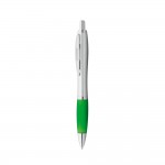 Kugelschreiber individuell bedrucken Farbe hellgrün dritte Ansicht