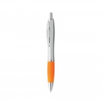 Kugelschreiber individuell bedrucken Farbe orange dritte Ansicht
