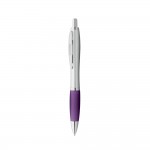 Kugelschreiber individuell bedrucken Farbe violett dritte Ansicht