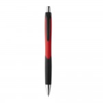 Moderner Kugelschreiber für Firmen bedrucken Farbe rot zweite Ansicht
