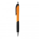 Moderner Kugelschreiber für Firmen bedrucken Farbe orange