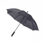 Schirm mit 8 Pameelen aus Polyester 170T Farbe Schwarz dritte Ansicht