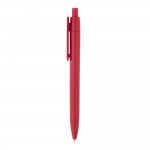 Klassischer Kugelschreiber in Unifarbe Farbe rot