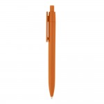 Klassischer Kugelschreiber in Unifarbe Farbe orange