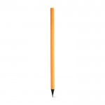 Bleistift mit fluoreszierenden Farben Farbe orange zweite Ansicht