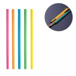 Bleistift mit fluoreszierenden Farben Ansicht in vielen Farben
