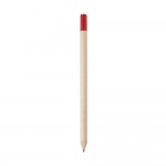 Bleistifte mit Farbdetail, die sich bedrucken lassen Farbe rot