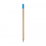 Bleistifte mit Farbdetail, die sich bedrucken lassen Farbe hellblau