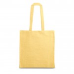 Tasche aus recycelter Baumwolle 140 g/m2 Farbe gelb zweite Ansicht