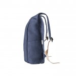 Denim-Rucksack mit Vordertaschen und Riemen 300 g/m2 farbe blau fünfte Ansicht