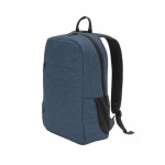 Rucksack aus RPET mit Tabletfach 10,1” und Fach für PC 15,6” farbe blau fünfte Ansicht