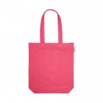 Tasche aus recycelter Baumwolle in vielen Farben farbe rosa zweite Ansicht