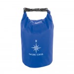 Wasserdichte Tasche, Kapazität 3,5 Liter Farbe köngisblau Ansicht mit Logo 1