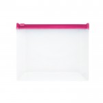 Luftdichte Kunststofftasche Farbe rosa zweite Ansicht