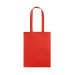 Taschen aus Vliesstoff mit langen Henkeln, 80 gr/m2 Farbe rot