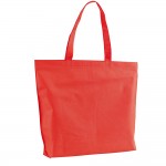 Einkaufstasche für Werbung 80 gr/ m2 Farbe rot