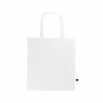 Faltbare Einkaufstasche Polyester 190t Farbe weiß