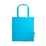 Faltbare Einkaufstasche Polyester 190t Farbe hellblau