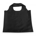 Faltbare Einkaufstasche bedrucken Farbe schwarz