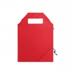 Faltbare Tasche aus recyceltem Kunststoff Farbe rot