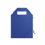 Faltbare Tasche aus recyceltem Kunststoff Farbe blau