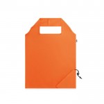 Faltbare Tasche aus recyceltem Kunststoff Farbe orange
