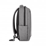 PC-Rucksack aus 300D-Polyester für 15,6-Zoll Laptop farbe grau sechste Ansicht