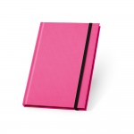 Fluoreszierende Notizbücher mit Logo bedrucken Farbe rosa
