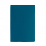 Wasserfestes A5-Notizbuch aus Steinpapier, unliniert farbe blau zweite Ansicht