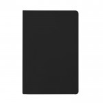 Wasserfestes Notizbuch aus Steinpapier mit festem Einband farbe schwarz zweite Ansicht