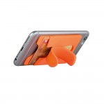 Kartenhalter mit Halterung für das Handy Farbe orange vierte Ansicht