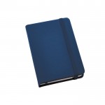 Taschennotizbuch als Werbegeschenk für Firmen Farbe blau